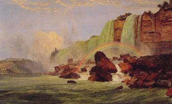 傑西裴 弗朗西斯 尅羅普賽 Niagara Falls with View of Clifton House